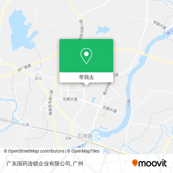 广东国药连锁企业有限公司地图