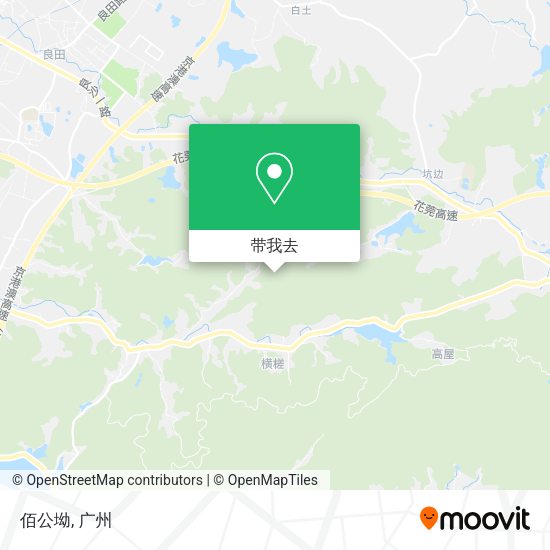 佰公坳地图