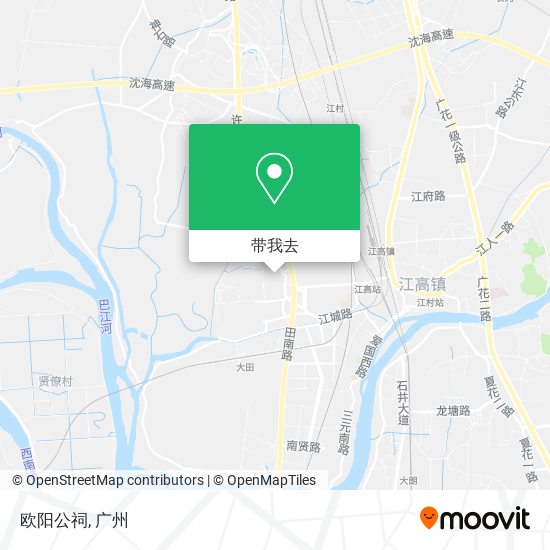 欧阳公祠地图