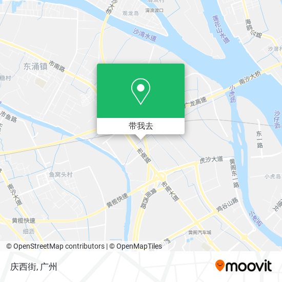 庆西街地图