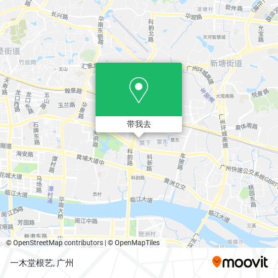 一木堂根艺地图