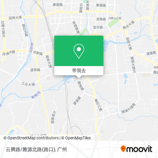 云腾路/雅源北路(路口)地图