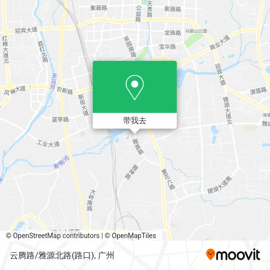 云腾路/雅源北路(路口)地图