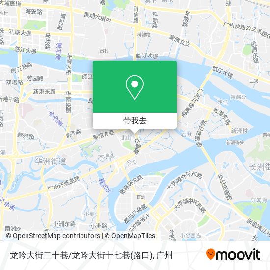 龙吟大街二十巷/龙吟大街十七巷(路口)地图