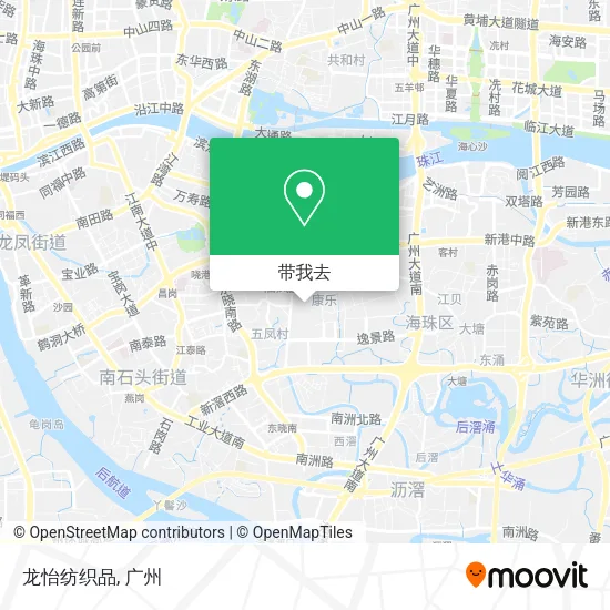 龙怡纺织品地图