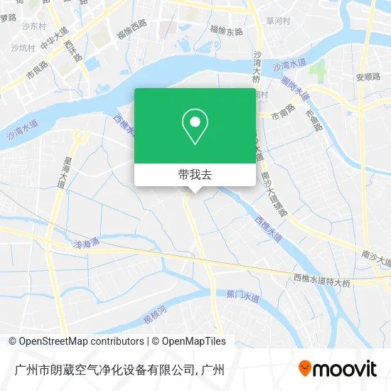 广州市朗葳空气净化设备有限公司地图
