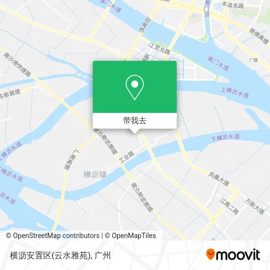 横沥安置区(云水雅苑)地图