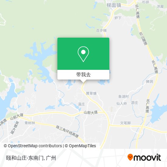 颐和山庄-东南门地图