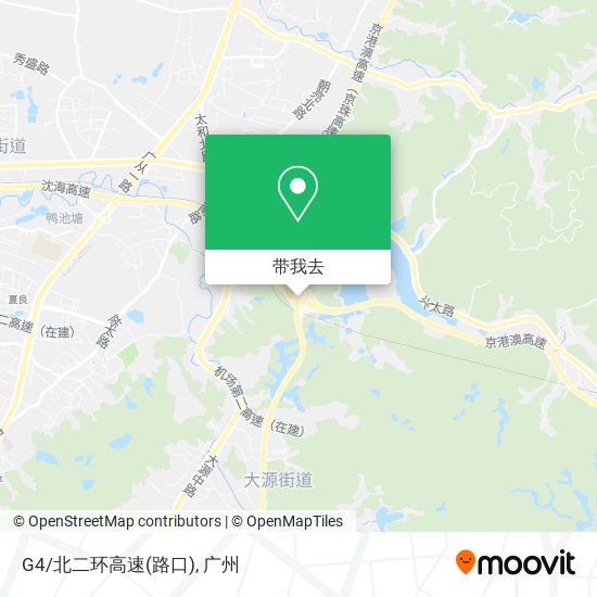 G4/北二环高速(路口)地图