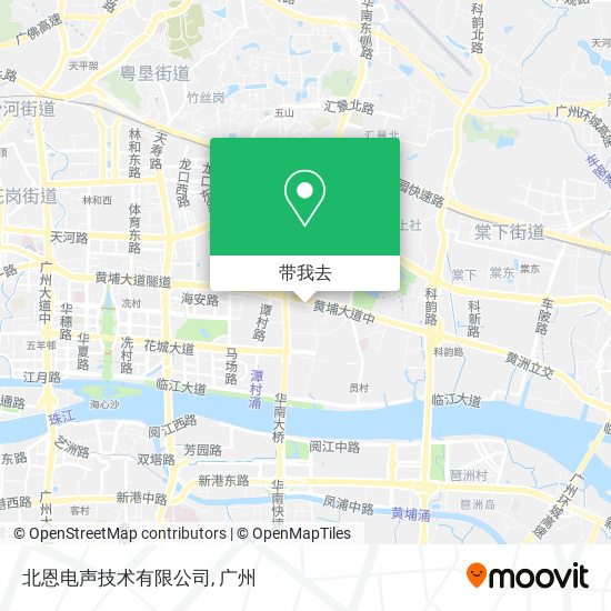 北恩电声技术有限公司地图