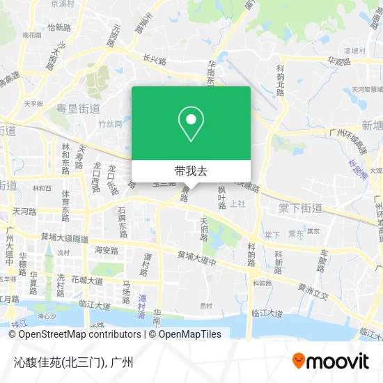 沁馥佳苑(北三门)地图