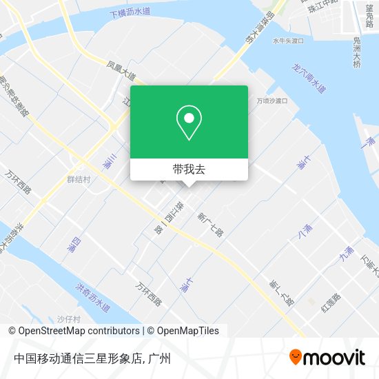 中国移动通信三星形象店地图