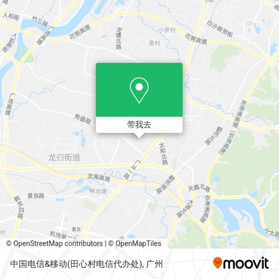 中国电信&移动(田心村电信代办处)地图