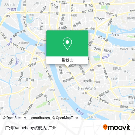 广州Dancebaby旗舰店地图