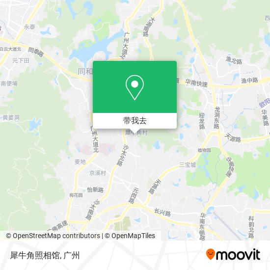 犀牛角照相馆地图