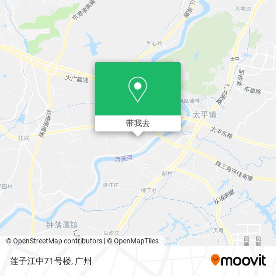 莲子江中71号楼地图