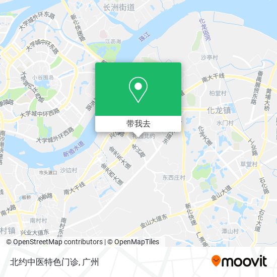 北约中医特色门诊地图