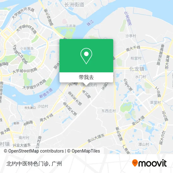 北约中医特色门诊地图