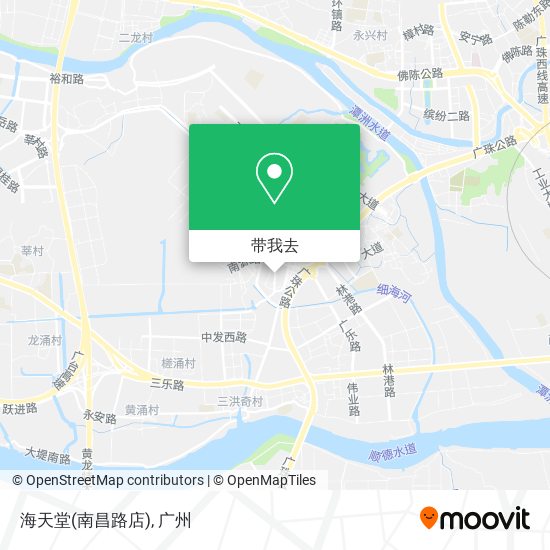 海天堂(南昌路店)地图