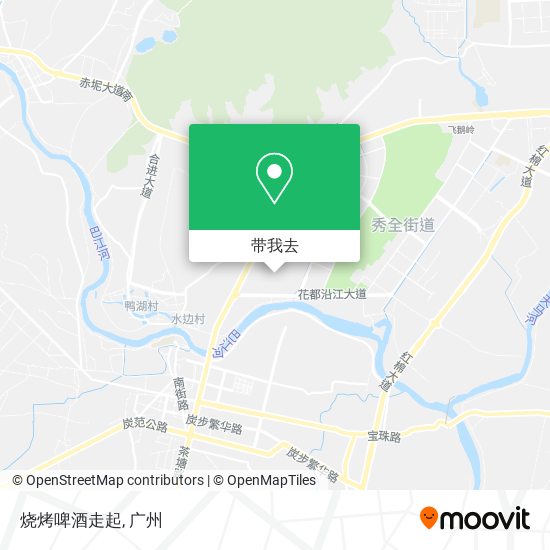 烧烤啤酒走起地图