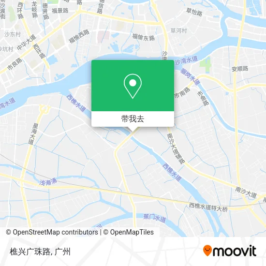 樵兴广珠路地图