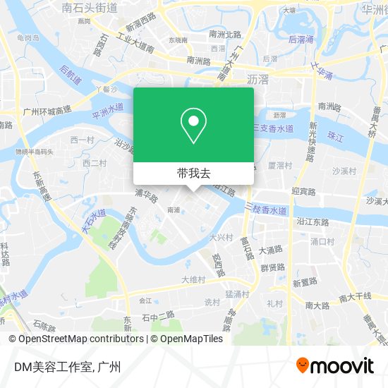 DM美容工作室地图