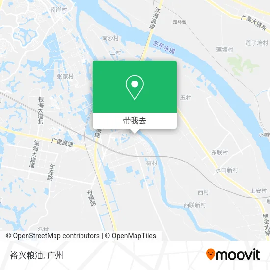 裕兴粮油地图