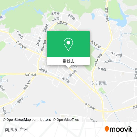岗贝塅地图