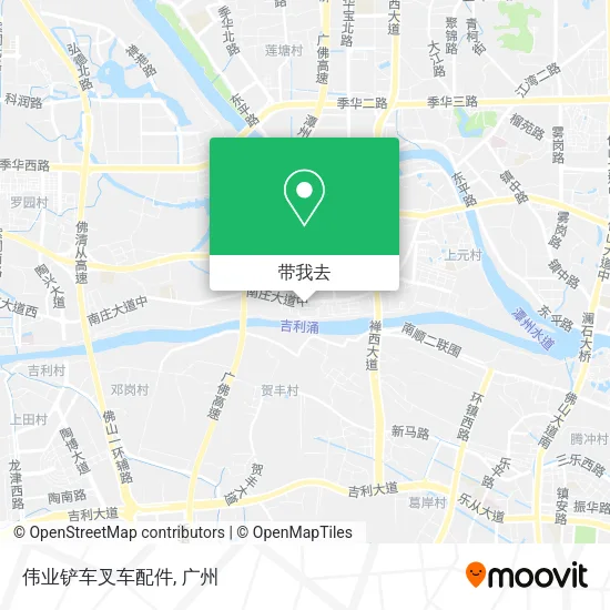 伟业铲车叉车配件地图