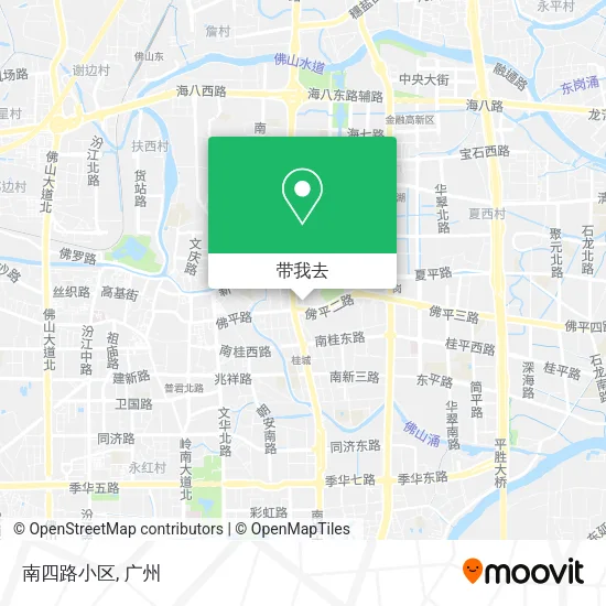 南四路小区地图
