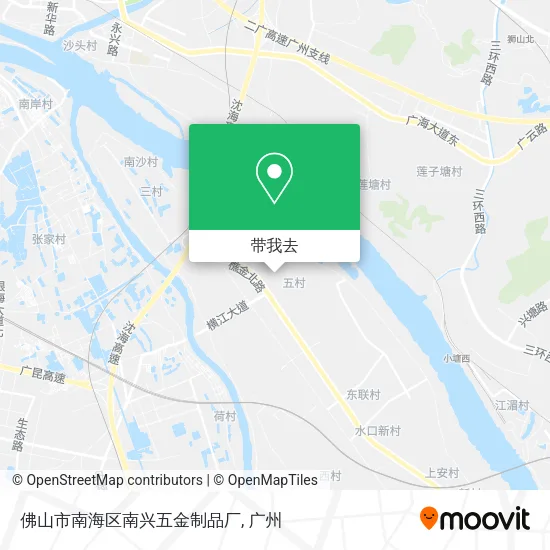 佛山市南海区南兴五金制品厂地图