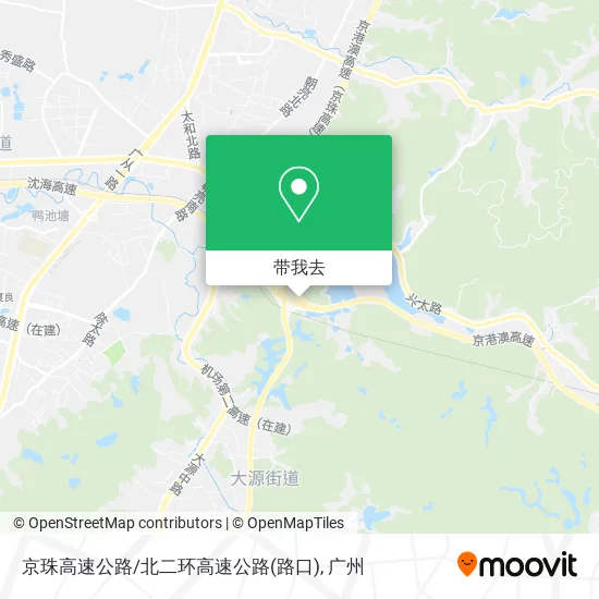京珠高速公路/北二环高速公路(路口)地图