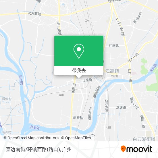 禀边南街/环镇西路(路口)地图
