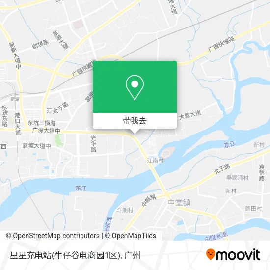 星星充电站(牛仔谷电商园1区)地图