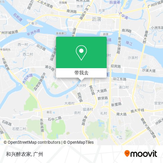 和兴醉农家地图