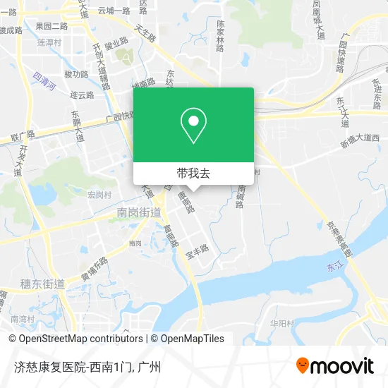 济慈康复医院-西南1门地图