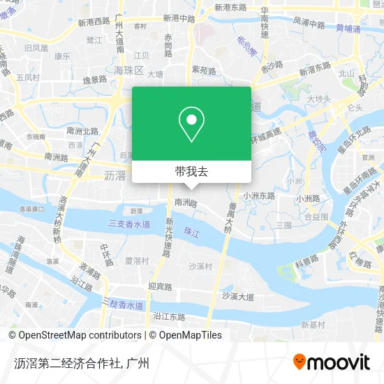 沥滘第二经济合作社地图