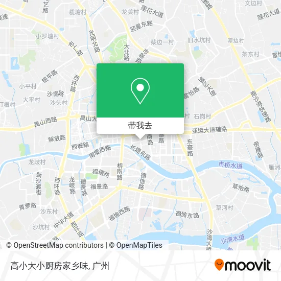 高小大小厨房家乡味地图