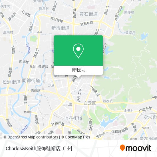 Charles&Keith服饰鞋帽店地图