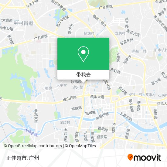 正佳超市地图