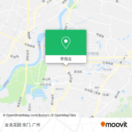 金龙花园-东门地图