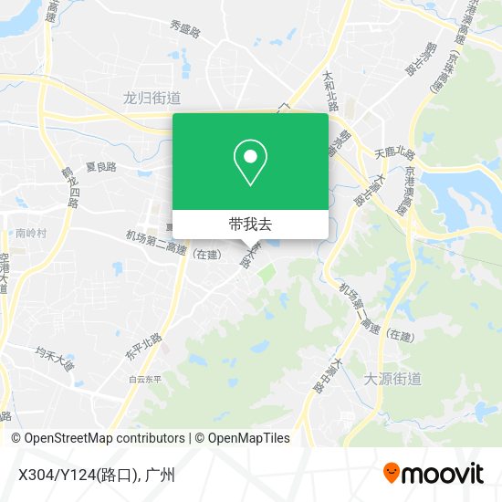X304/Y124(路口)地图