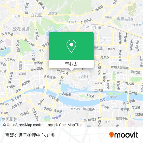宝媛会月子护理中心地图