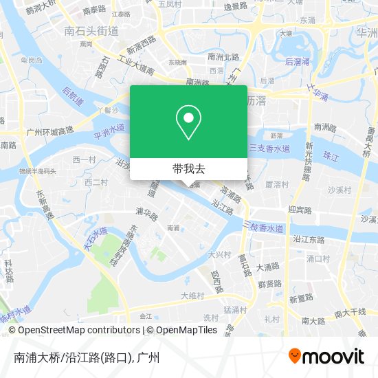 南浦大桥/沿江路(路口)地图