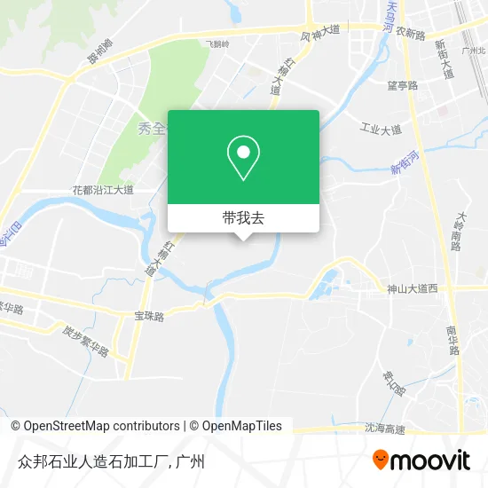 众邦石业人造石加工厂地图
