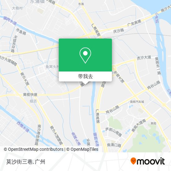 莫沙街三巷地图