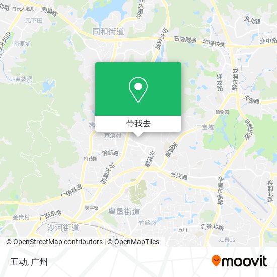 五动地图