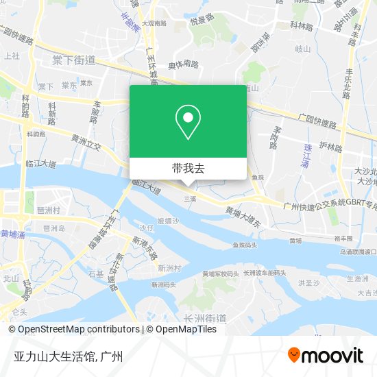 亚力山大生活馆地图