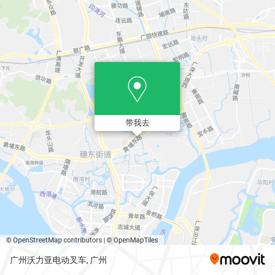 广州沃力亚电动叉车地图