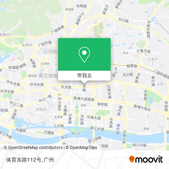 体育东路112号地图